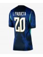 Brazílie Lucas Paqueta #20 Venkovní Dres pro Dámské MS 2026 Krátký Rukáv